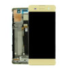 Genuine Sony Xperia X Lcd Screen with Digi and Frame Lime Gold