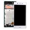 Genuine Sony Xperia X Lcd Screen with Digitizer and Frame White