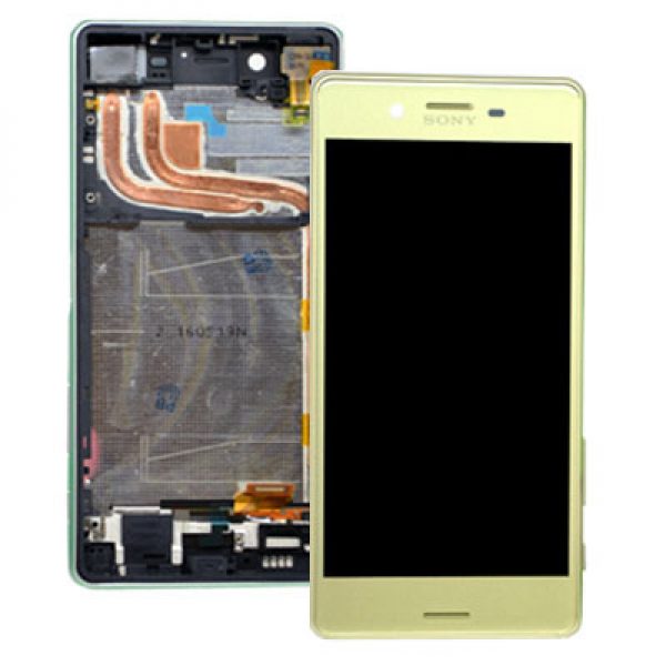 Sony Xperia X Performance Lcd Screen with Digitizer and Frame - Lime