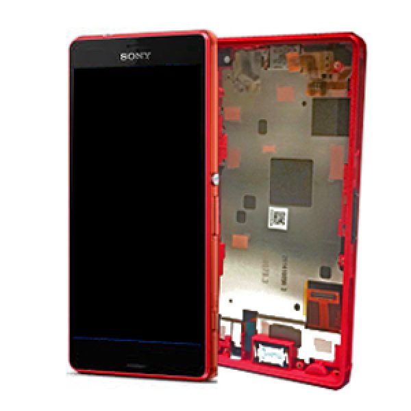 Sony Xperia Z3 Compact Z3 Mini D5803 D5833 Complete Lcd Screen with Digitizer and Frame Orange