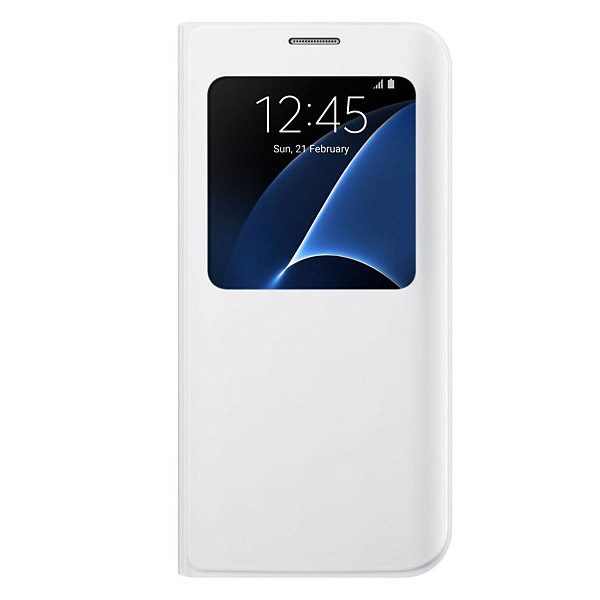 Official Samsung Galaxy S7 Edge S-View Cover White