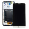 Genuine LG G3 D850 D855 Lcd Screen with Digitizer and Frame White