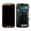 SAMSUNG Galaxy Note2 N7100 Complete Genuine Lcd Screen Digitizer GH97-14112C - Amber Brown