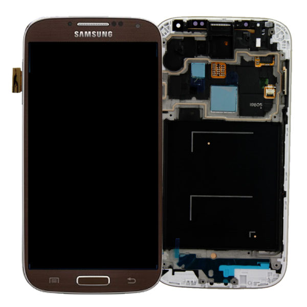 Genuine Samsung Galaxy S4 LTE i9505 SuperAmoled Lcd Screen Digitizer Dark Brown