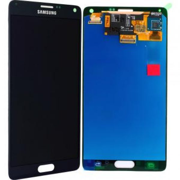 Genuine Samsung Galaxy Note 4 N910F SuperAmoled Lcd Screen Digitizer Black