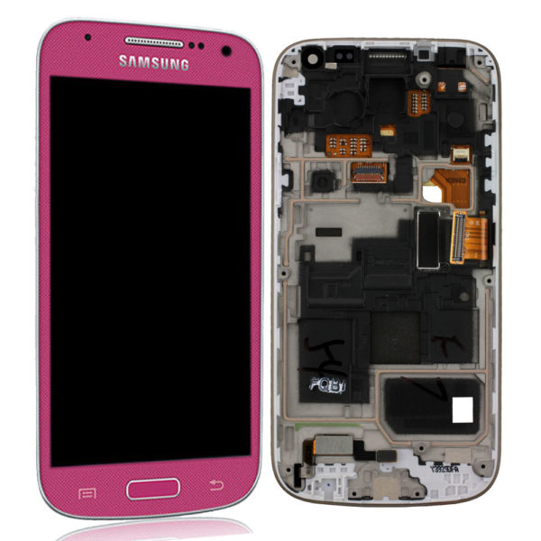 Genuine Samsung Galaxy S4 Mini i9195 SuperAmoled Lcd Screen Digitizer Pink
