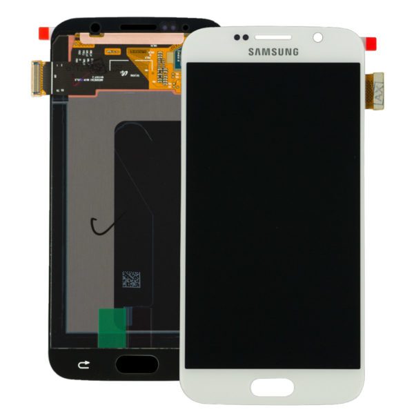 Genuine Samsung Galaxy S6 SMG920F SuperAmoled Lcd Screen Digitizer White