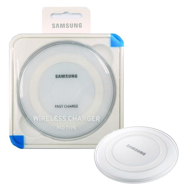Genuine Samsung Galaxy S7 S7 Edge QI Wireless Charger Pad White