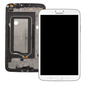 Genuine Samsung Galaxy Tab3 8.0 T310 Lcd Screen Digitizer and Frame WiFi Version White