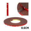 Adhesive Tape 3M Length Strong Double Sided Red 0.6cm Width For Digitizers Frames