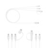 Samsung 3 in 1 Multi Charging Micro USB & Type C Charge & Sync Cable for S8 S9 Note 8 White