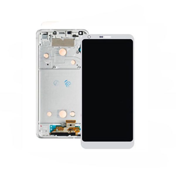 Genuine LG G6 H870 Lcd Screen with Digitizer Frame White ACQ89384003