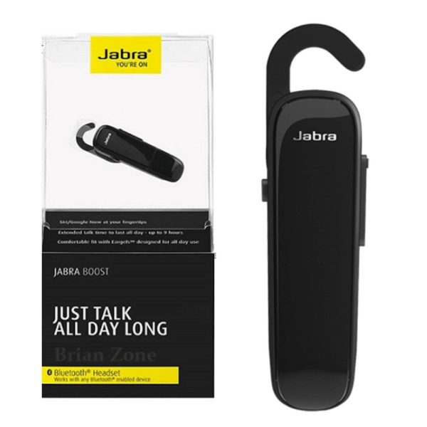 Jabra Boost Wireless Bluetooth Headset in Black