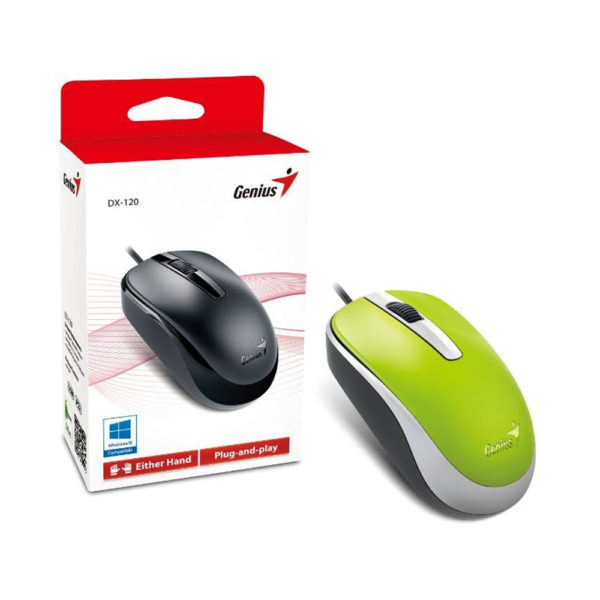 Genius Wired Mouse DX-120 Green