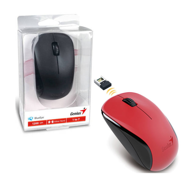 Genius Wireless Mouse NX-7000 Red