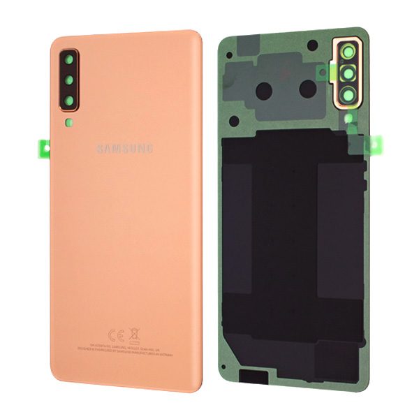 Genuine Samsung Galaxy A7 2018 A750 Battery Back Cover Gold