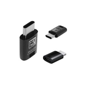 Genuine Samsung Galaxy S8 Type C To Micro USB Adapter Black EE-GN930