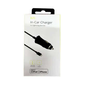 Lightning Connector Fast Kit Car Charger 1A output for iPhones