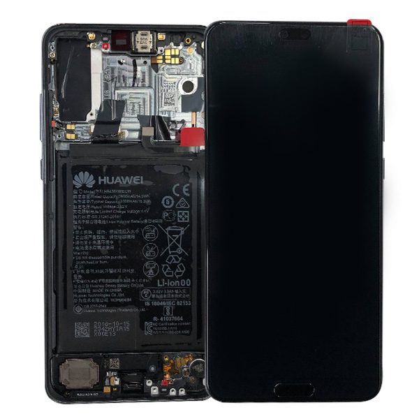 Genuine Huawei P20 PRO LCD Screen and Digitizer Twilight plus Battery / MPN: 02351WTU | Delivered in EU UK and rest of the world