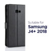 Wallet Flip Case for Samsung Galaxy J4+ Plus 2018