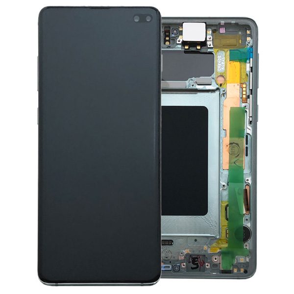 Genuine Samsung Galaxy S10+ Plus G975 LCD Screen with Digitizer Prism Green