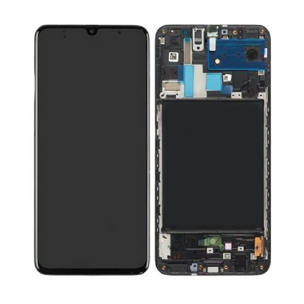 Genuine Samsung Galaxy A70 A705 LCD Display with Digitizer / Part Number/MPN: GH82-19747A / Color: Black delivered in UK, EU & the rest of the world.