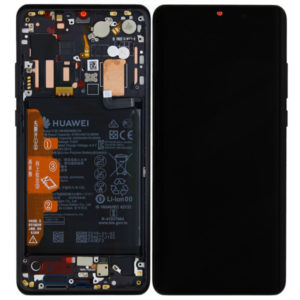 Genuine Huawei P30 Pro LCD Screen and Digitizer Black plus Battery