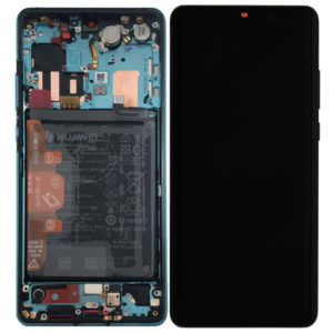 Genuine Huawei P30 Pro LCD Screen and Digitizer Aurora Blue plus Battery