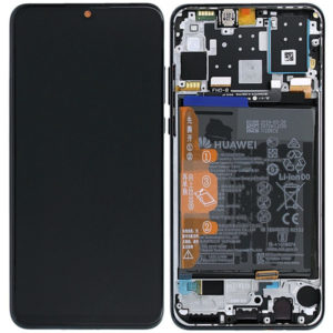 Genuine Huawei P30 Lite LCD Screen and Digitizer Black plus Battery