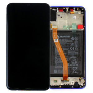 Genuine Huawei Nova 3 LCD Screen and Digitizer Purple plus Battery