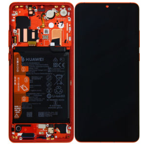 Genuine Huawei P30 Pro LCD Screen and Digitizer Amber Sunrise plus Battery