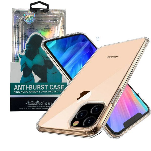 iPhone 11 Pro Max 6.5 inch 2019 Anti-Burst Protective Case Clear