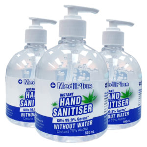 Instant Hand Sanitizer Gel in 500ml Bottle Box of 24