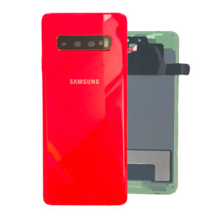 Genuine Samsung Galaxy S10 G973 Battery Back Cover Cardinal Red