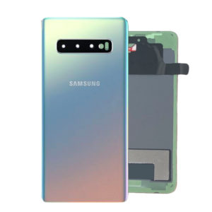 Genuine Samsung Galaxy S10 G973 Battery Back Cover Silver