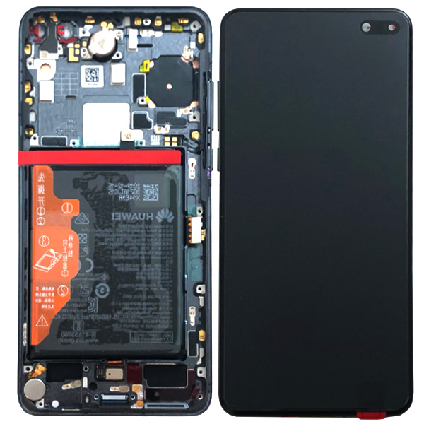 Genuine Huawei P40 LCD Screen and Digitizer Black plus Battery / Part Number / MPN: 02353MFA | Delivered in EU UK and rest of the world |