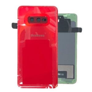 Genuine Samsung Galaxy S10E G970 Battery Back Cover Cardinal Red