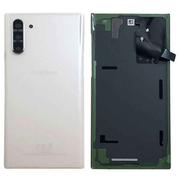 Genuine Samsung Galaxy Note 10 N970 Battery Back Cover Aura White