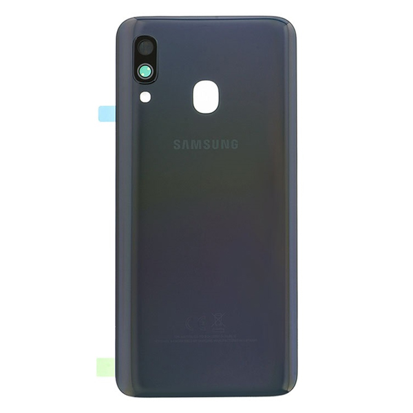 Genuine A405 Samsung Galaxy A40 Battery Back Cover Black