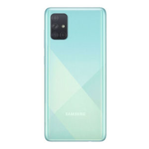 Genuine A715 Samsung Galaxy A71 Battery Back Cover Blue