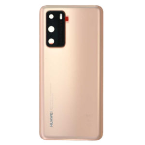 Genuine Huawei P40 Battery Back Cover Blush Gold