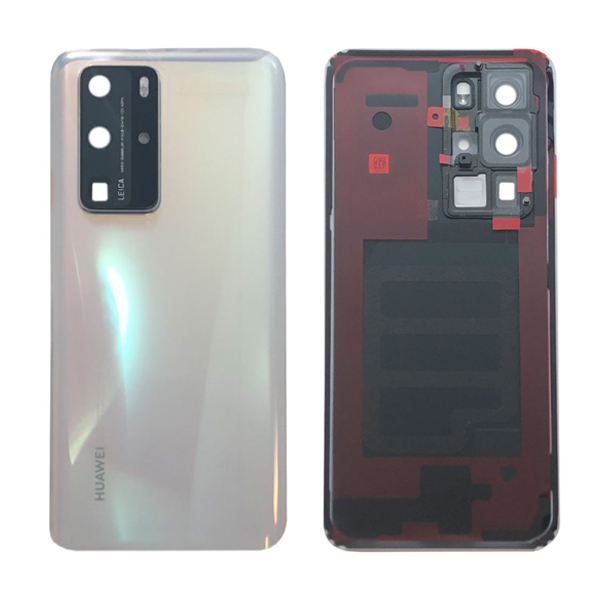 Genuine Huawei P40 Pro Battery Back Cover Ice White