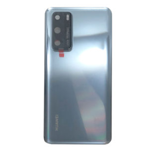 Genuine Huawei P40 Battery Back Cover Frost Silver