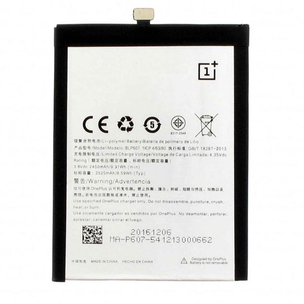 OnePlus 5 BLP607 Internal Battery