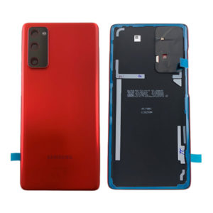 Genuine Samsung Galaxy S20 FE 5G Battery Back Cover Cloud Red | Part Number: GH82-24223E | Delivered in EU UK and rest of the world.