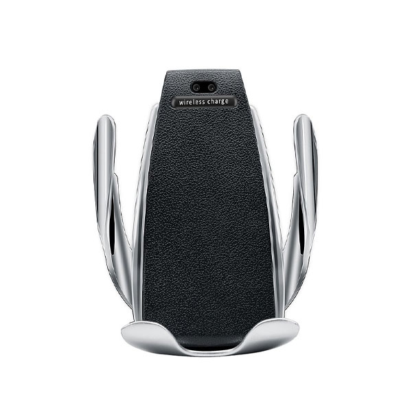 Smart Sensor Car Wireless Charger S5 Stand | Colour : Black | Delivered in EU UK and Rest of the world | Phoneparts |