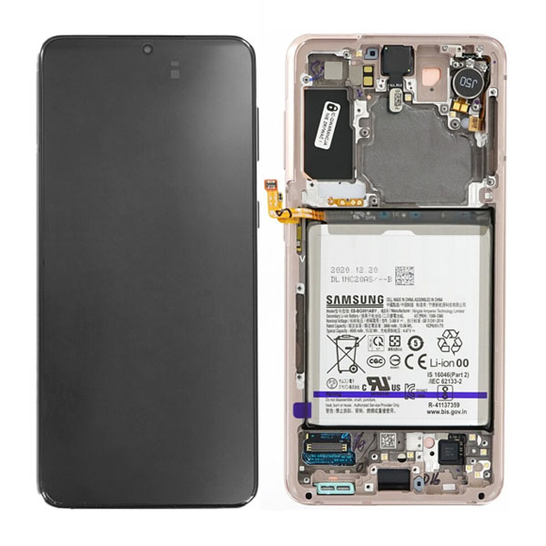Genuine Samsung Galaxy S21 Plus 5G LCD With Battery Phantom Violet | Part Number: GH82-24555B | Delivered in EU UK and rest of the world |