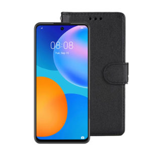 Wallet Flip Case For Huawei P Smart 2021 | Colour: Black | Delivered in EU Uk and rest of the world | Phoneparts |