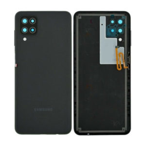 Genuine Samsung Galaxy A125 A12 Battery Back Cover Black | Part Number : GH82-24487A | Delivered in EU UK and rest of the world |