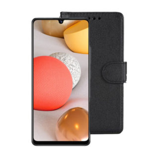 Wallet Flip Case for Samsung Galaxy A42 5G Black | Delivered in EU UK and rest of the world | Phoneparts Europe |